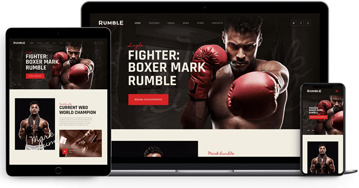 Rumble - Boxing & MMA WordPress Theme