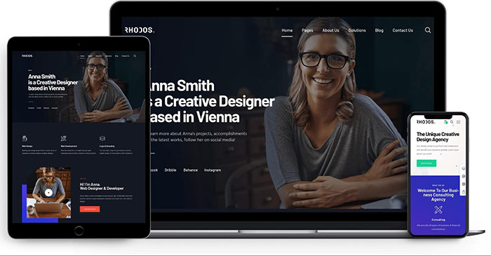 Rhodos - Business WordPress Theme