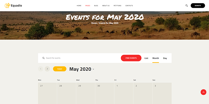 The Events Calendar