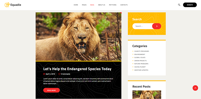 Blogging Functionality