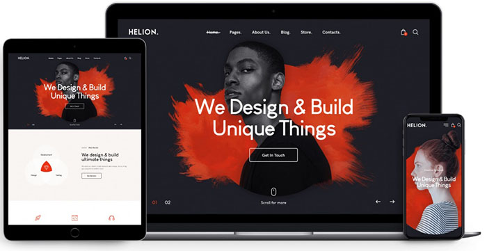 Helion - Creative Portfolio WordPress Theme