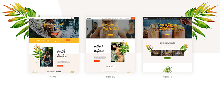 3 Beautiful Homepage Layouts