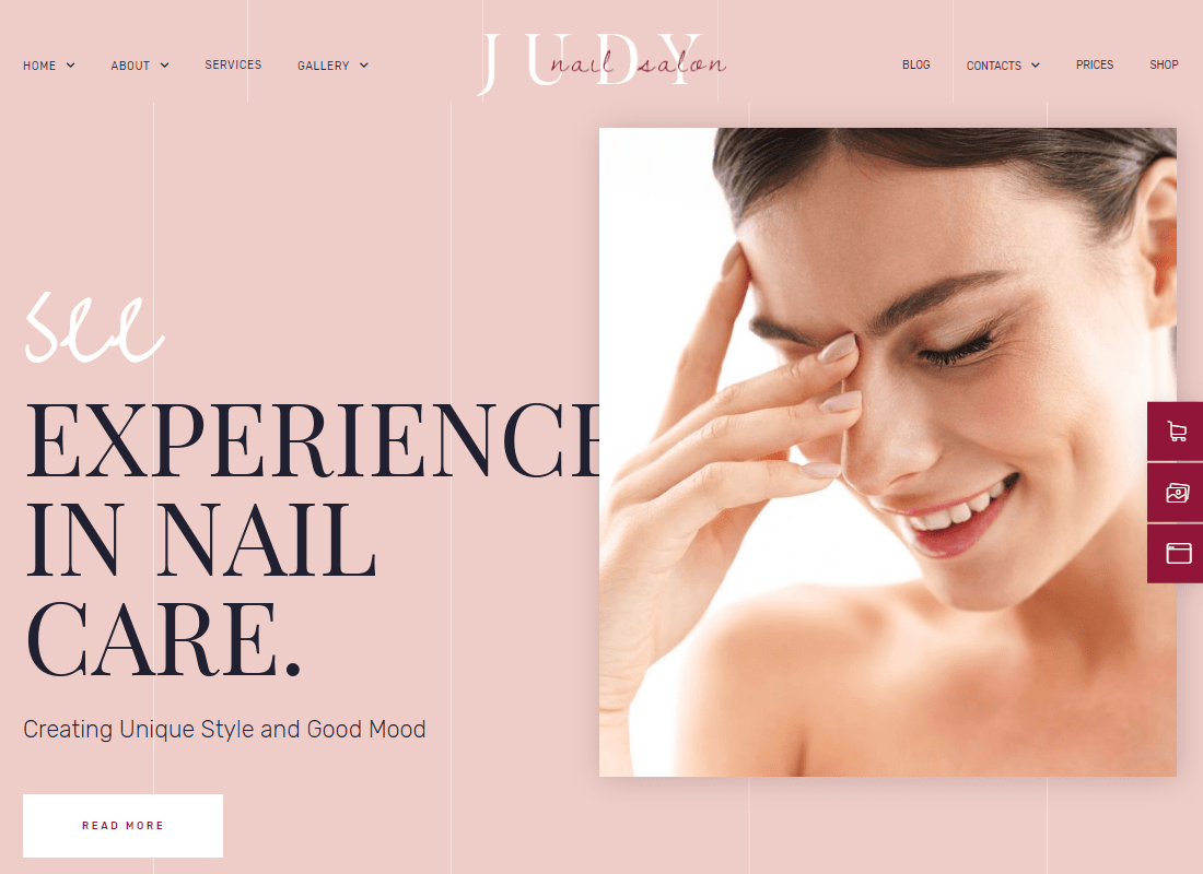 Judy - Beauty Salon Template Kit
