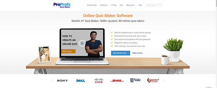 ProProfs Quiz Maker