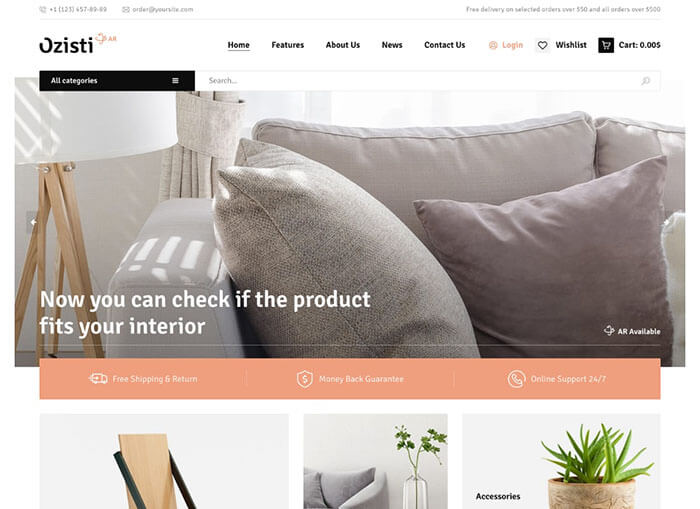 Ozisti nulled ecommerce wordpress theme