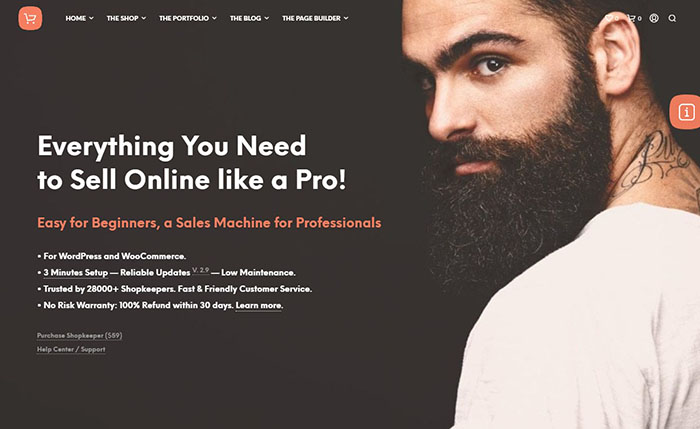 Shopkeeper - eCommerce WordPress Theme for WooCommerce