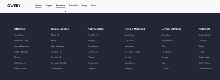 Elements & Visual Effects