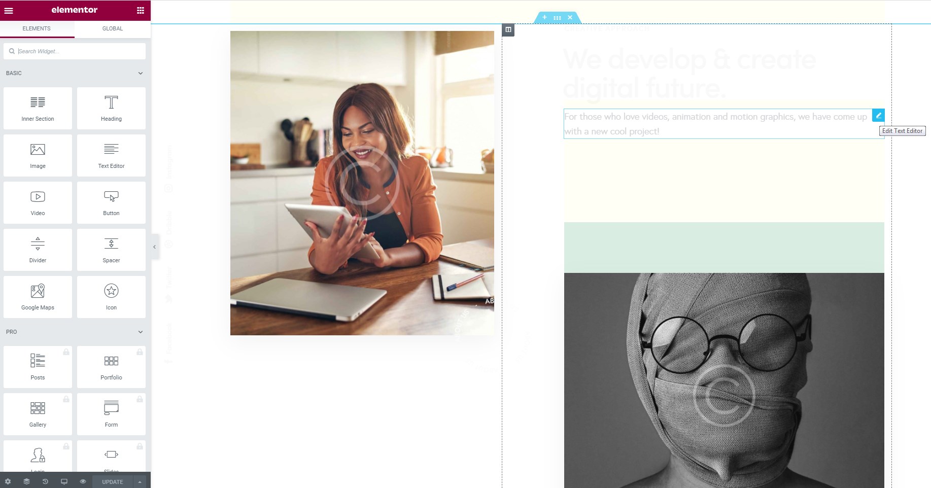 Elementor Page Builder: