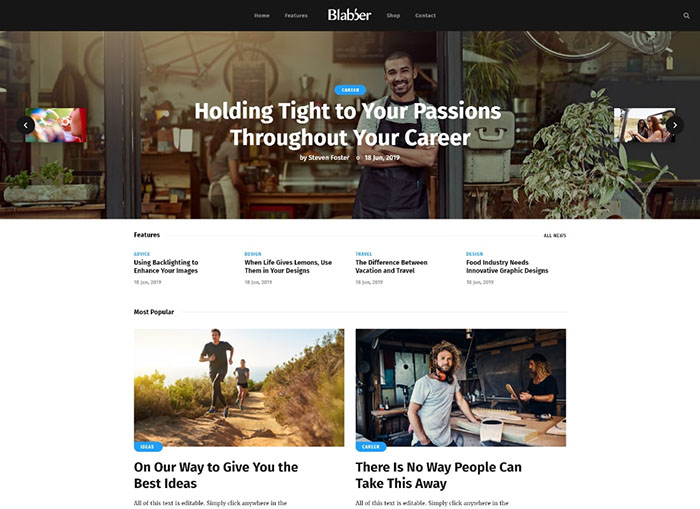 Blabber | All-in-One Elementor Blog & News Magazine WordPress Theme + RTL