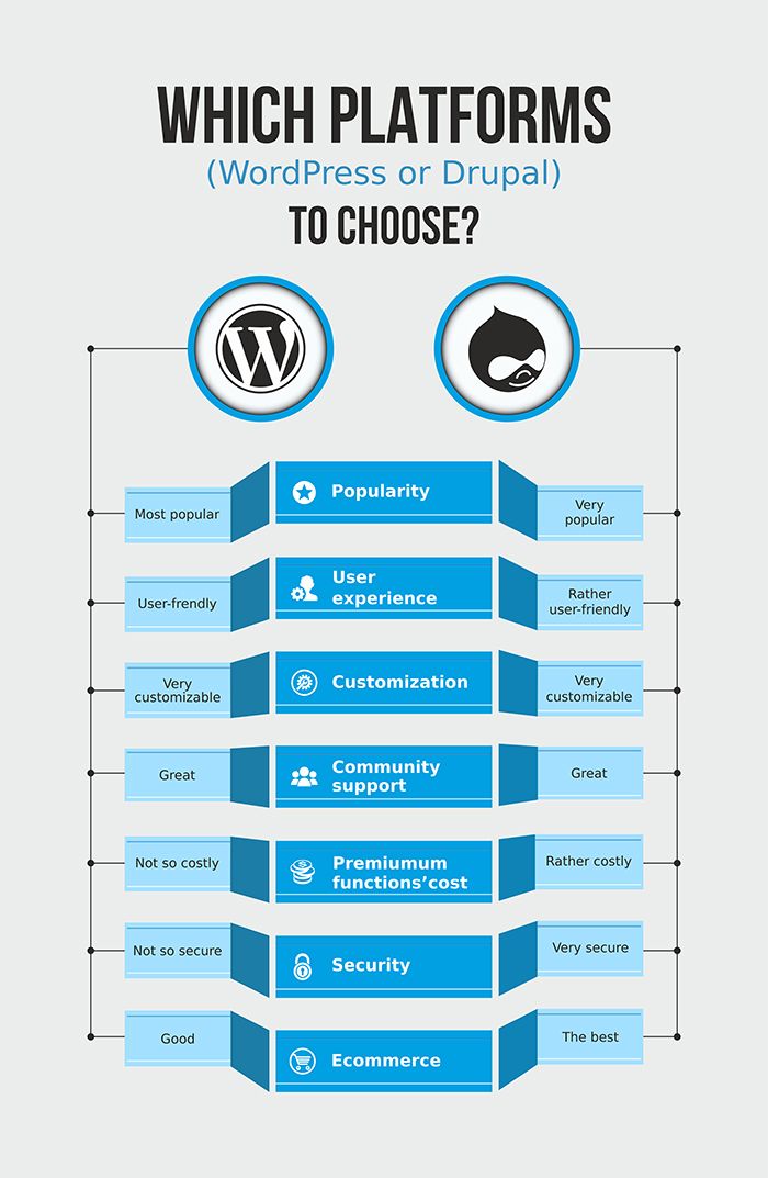 WordPress or Drupal