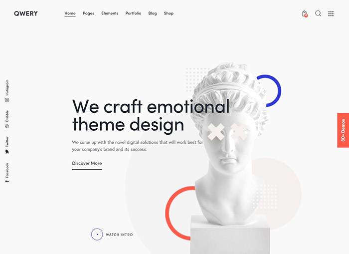 42. Qwery - Multi-Purpose Business WordPress Theme + RTL