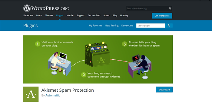 Akismet Spam Protection