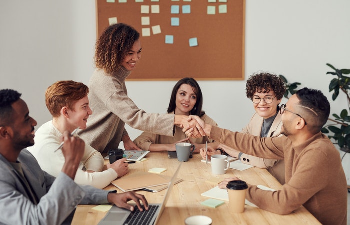 working with customers