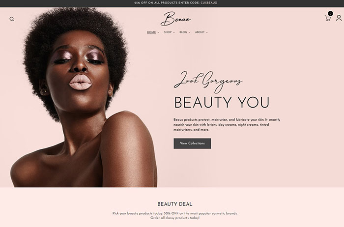 Beaux - Beauty Cosmetics Shop