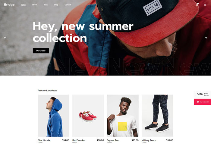 Bridge - Creative Multipurpose WordPress Theme