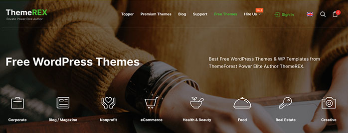 free wordpress themes