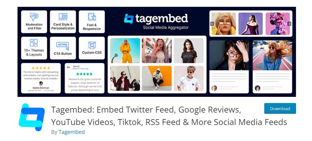 Tagembed WordPress Plugin