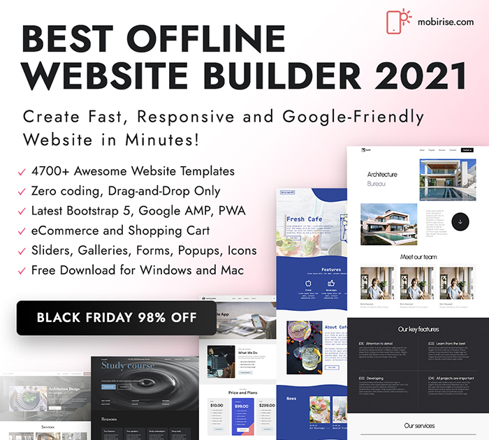 Mobirise Website Builder