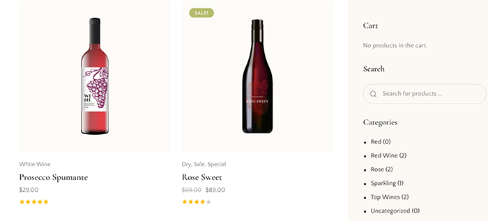 WooCommerce Features