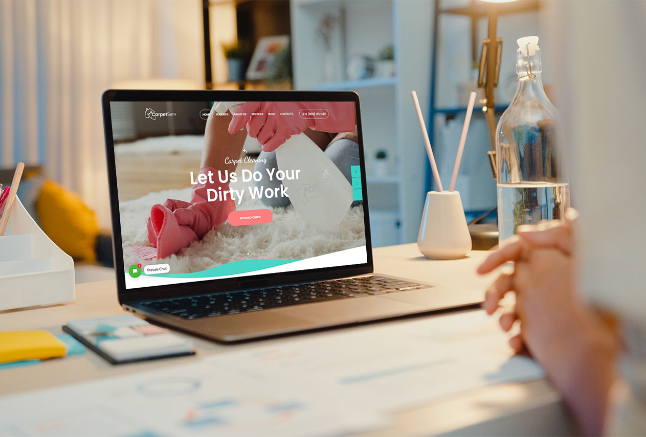 Website for Your Cleaning Business