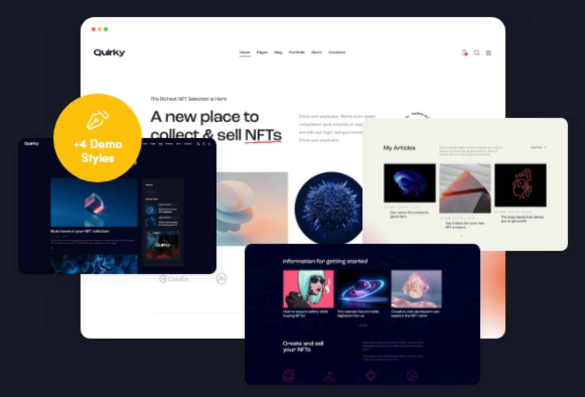 Customizable Blog Layouts