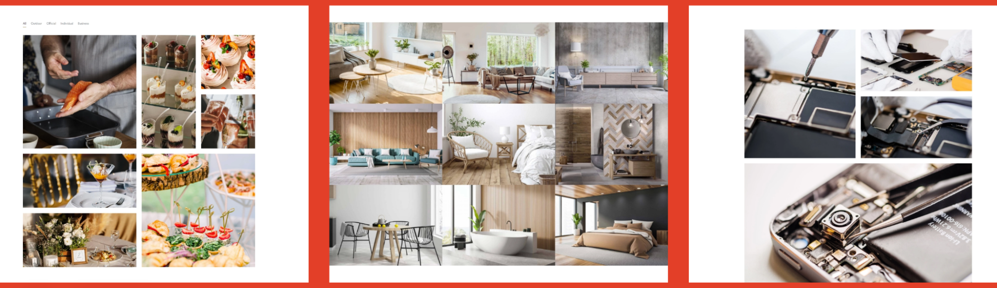 Creative Portfolio Layouts