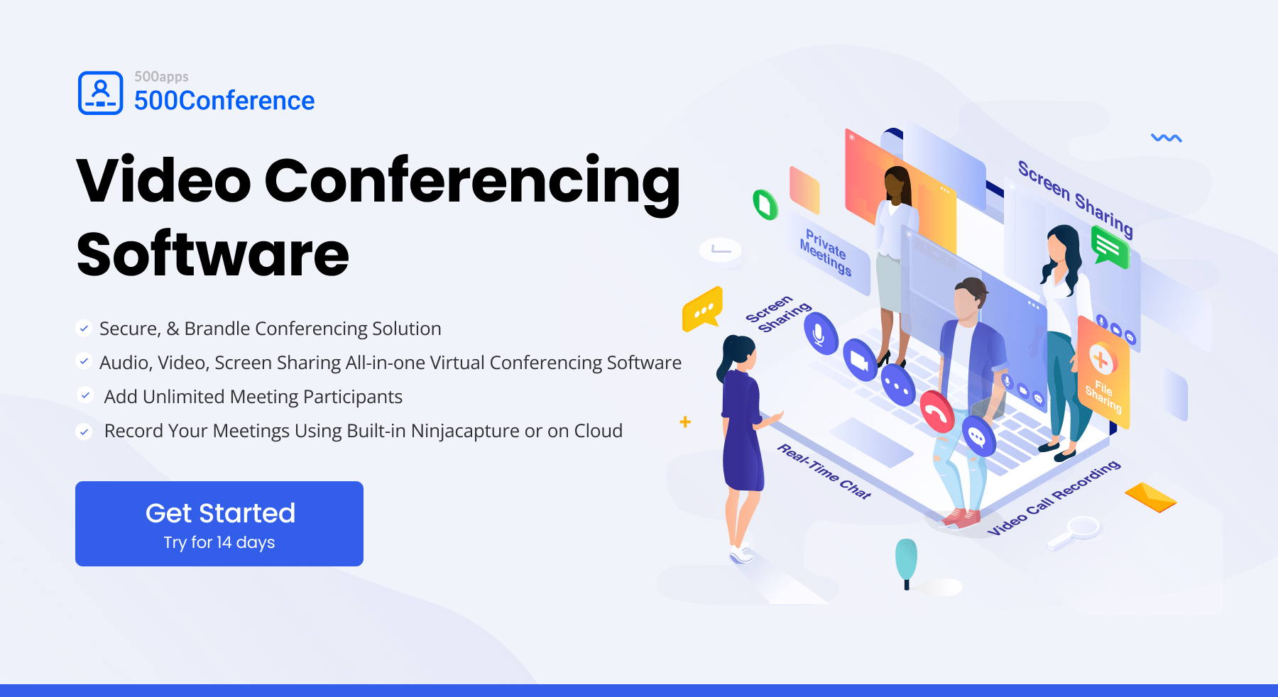 500Conference - Video Conferencing Software