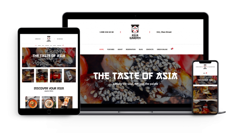 asia wp theme