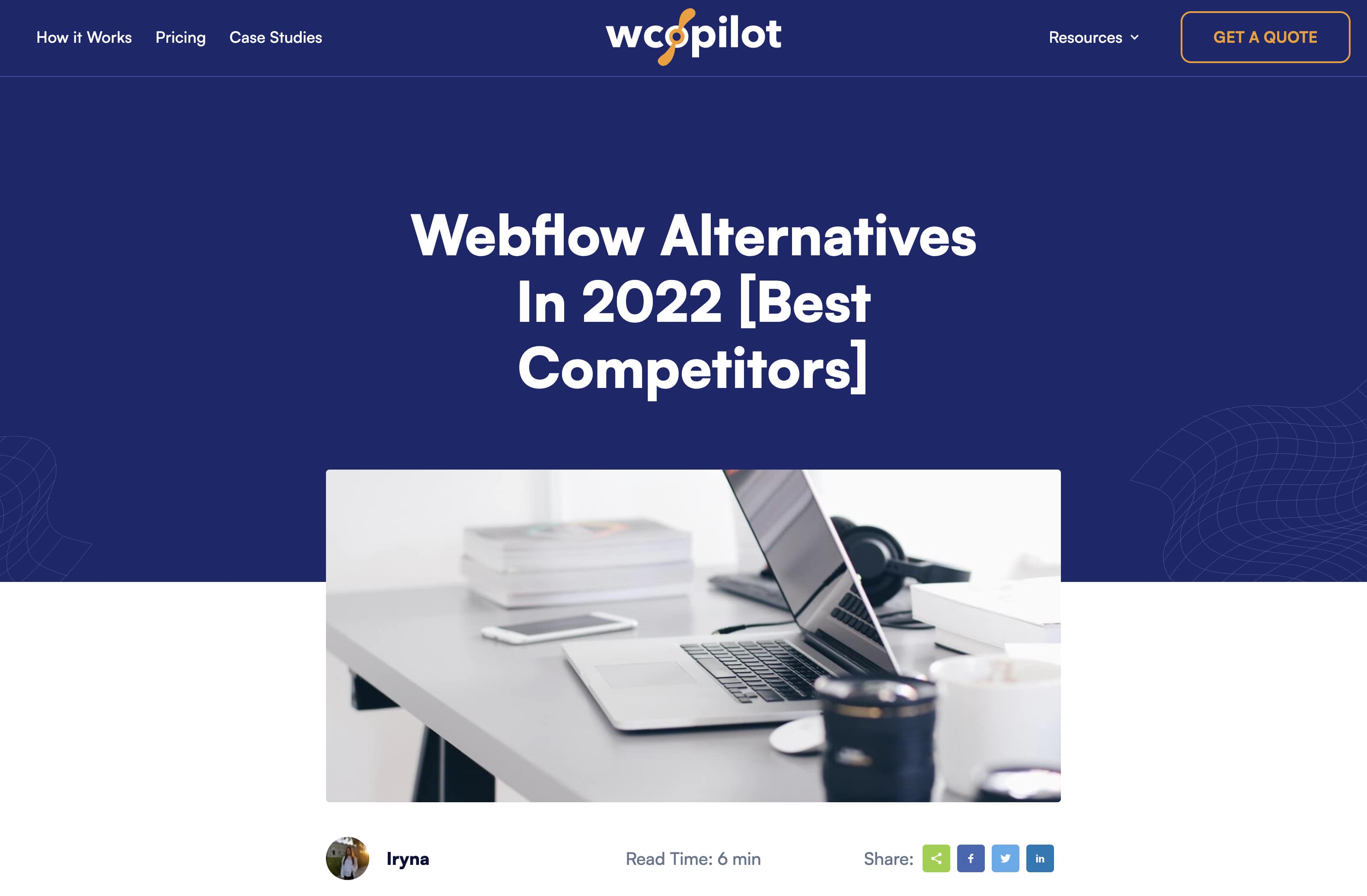 Webflow Alternatives - Choose The Right Website Builder