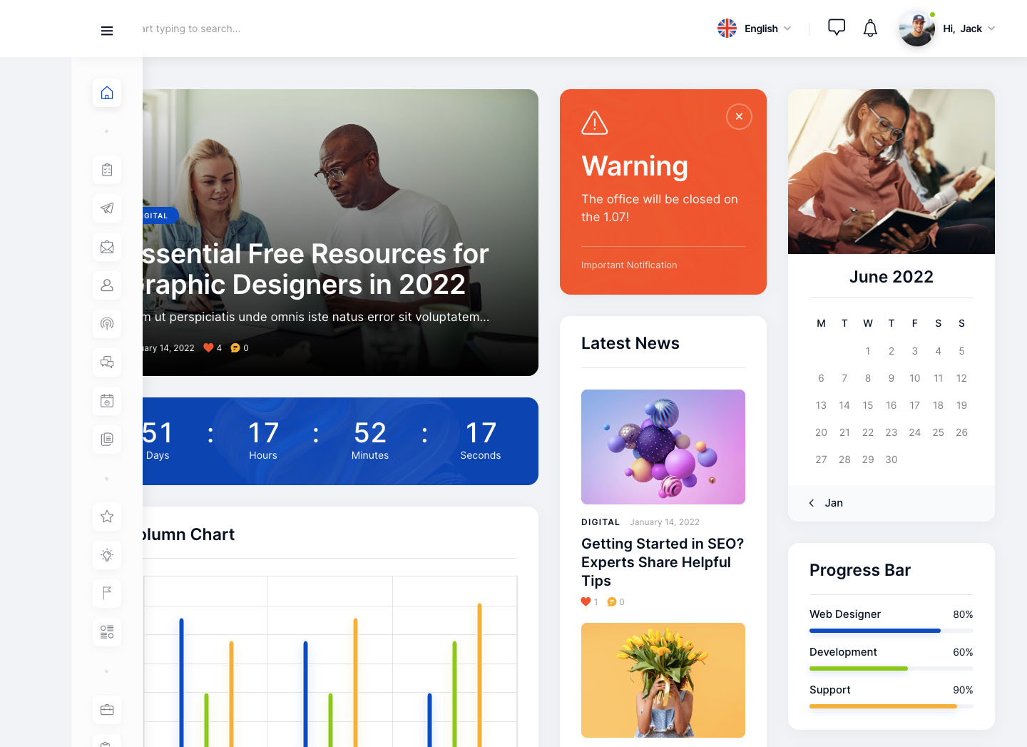 Anesta - Intranet, Extranet, Community and BuddyPress WordPress Theme