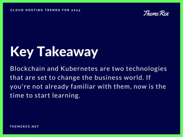 Blockchain and Kubernetes