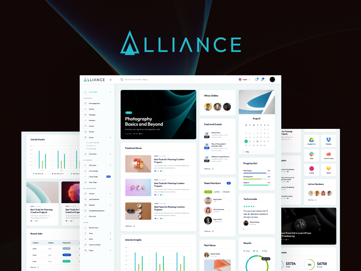 Alliance | Intranet & Extranet WordPress Theme