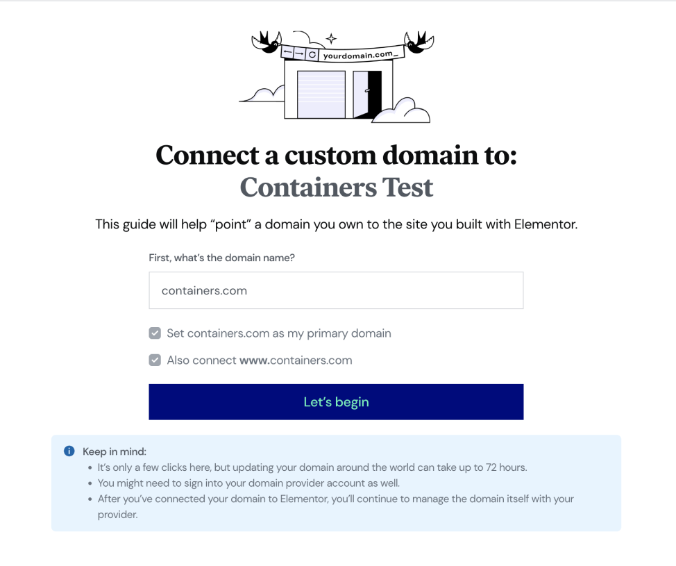Connect Custom Domain and Email Domain to Your Site