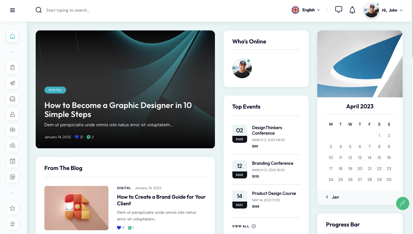 Alliance - Intranet & Extranet WordPress Theme