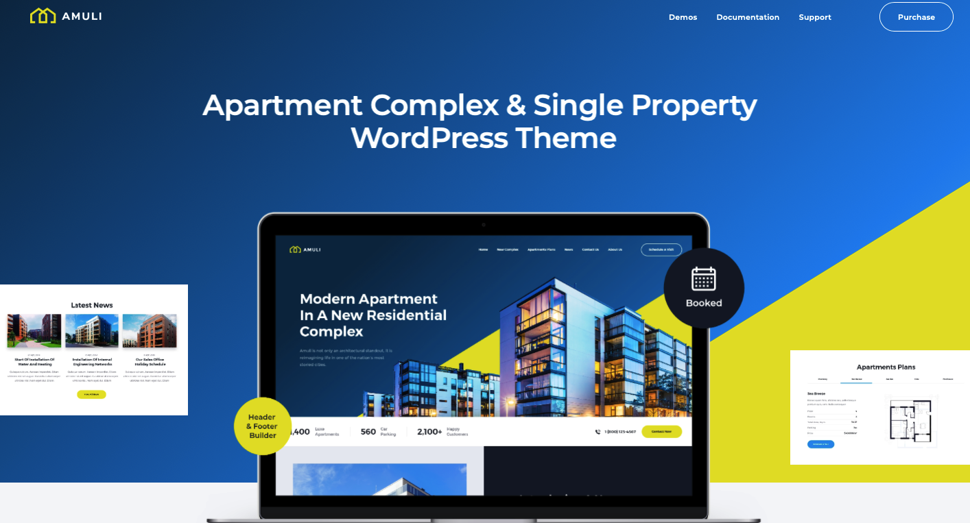 Amuli - Property & Real Estate WordPress Theme