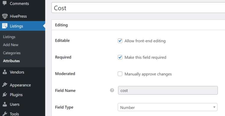 Adding Listing Categories