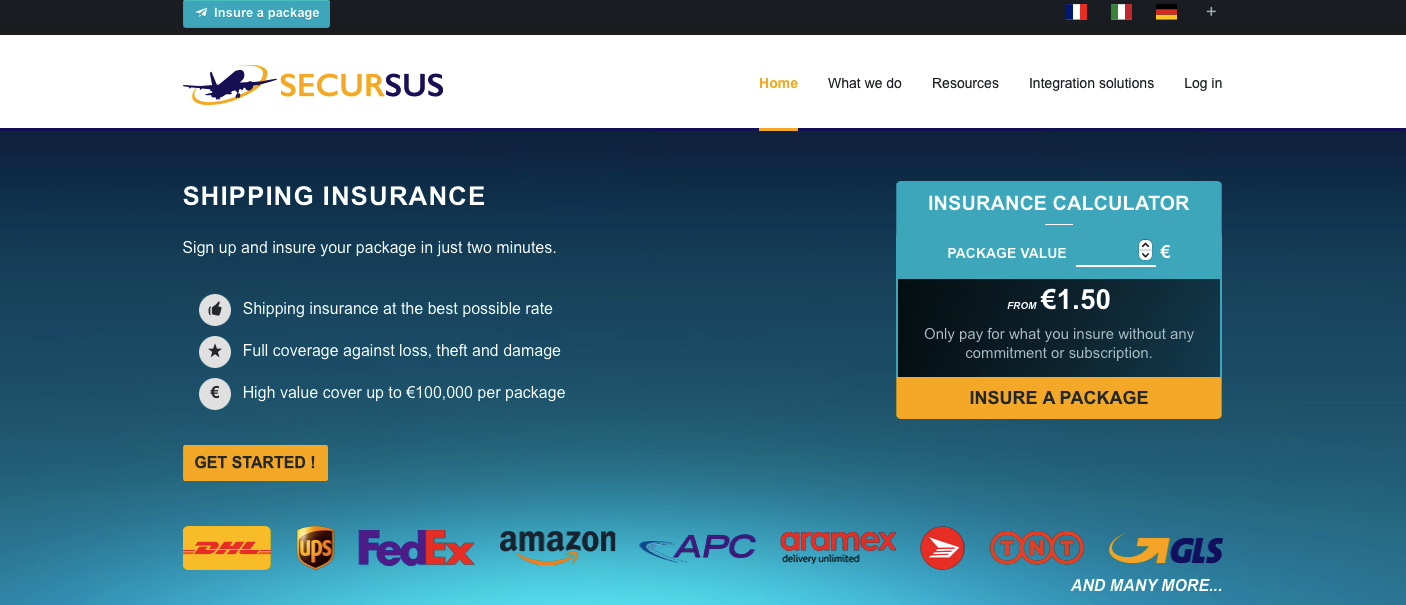 shipping insurance