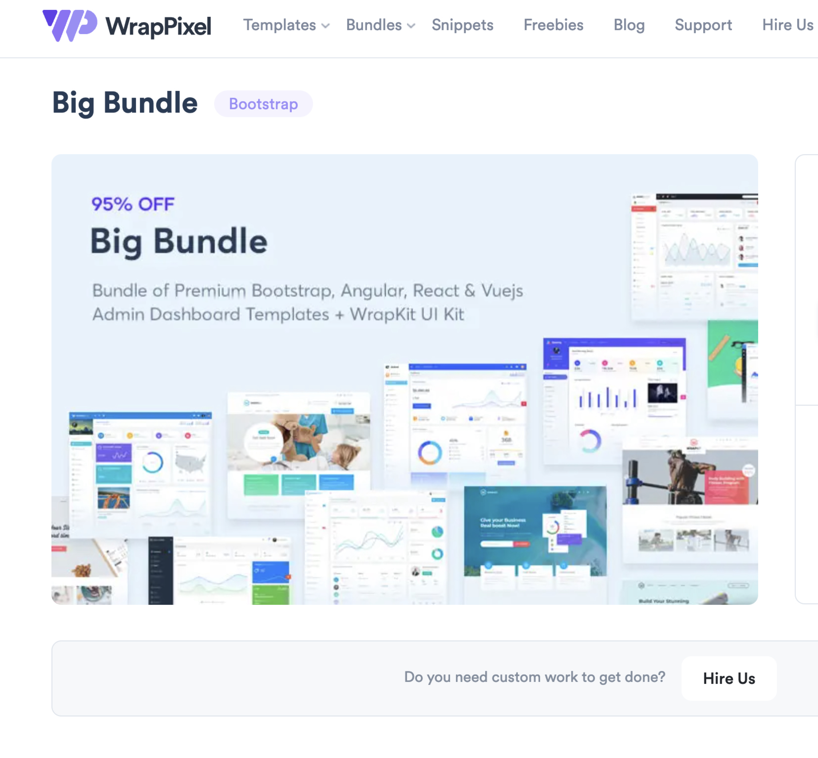 WrapPixel Black Friday Bundle Deal - 98% OFF