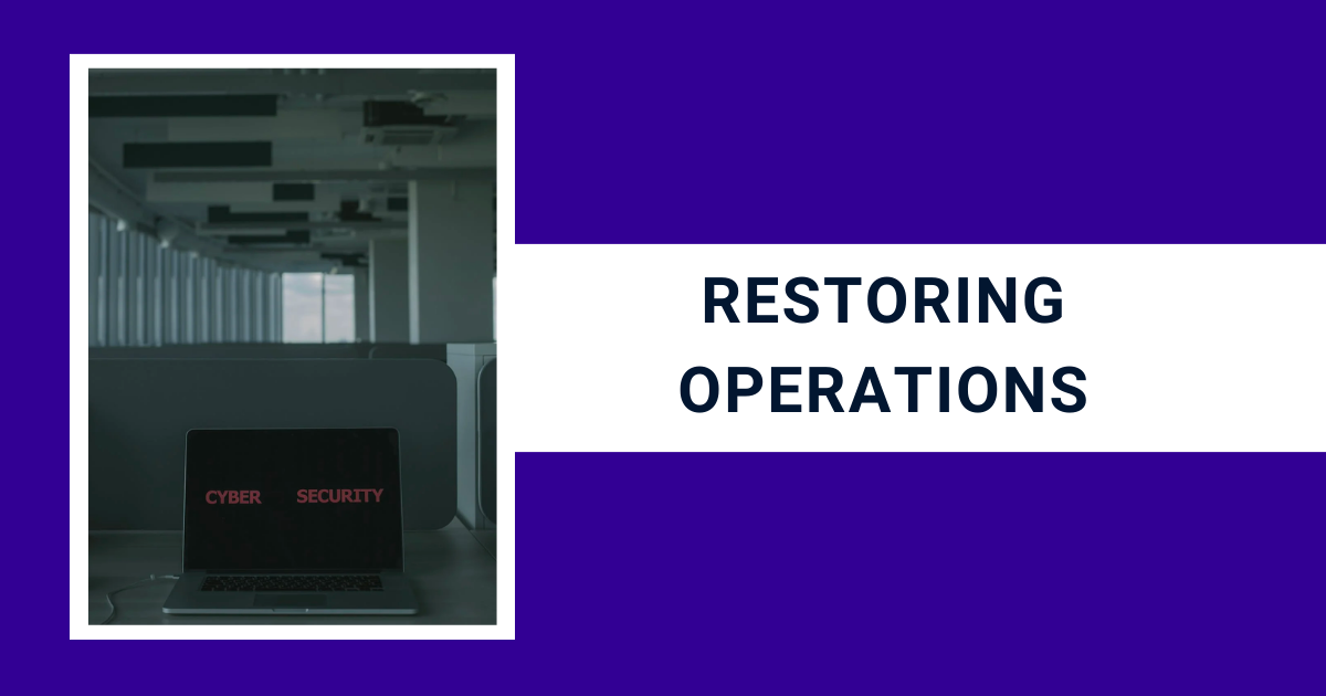 4. Restoring Operations