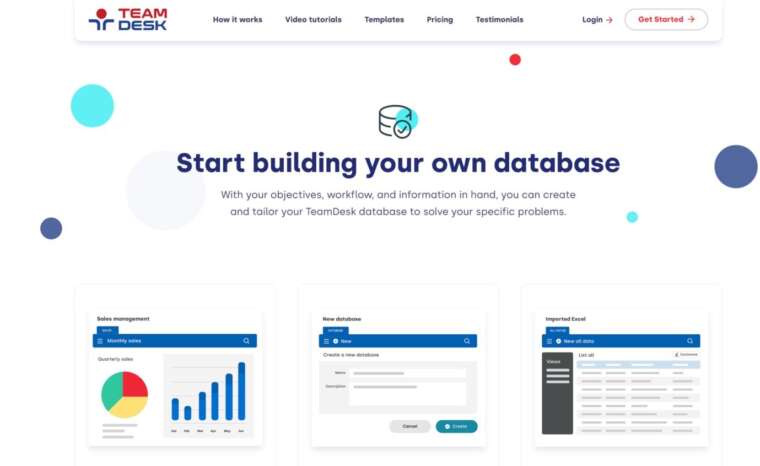 AI-powered web database management