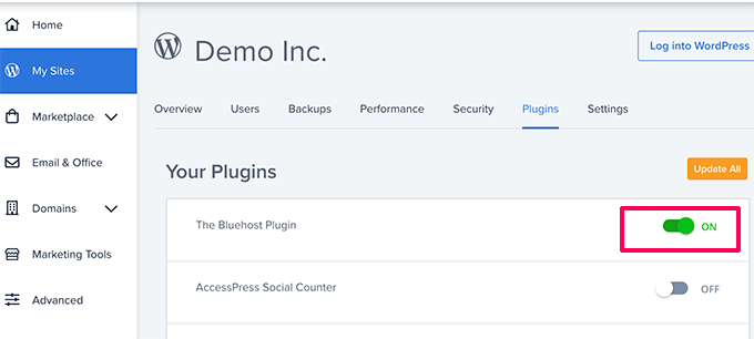 Creating a Staging Site on Bluehost