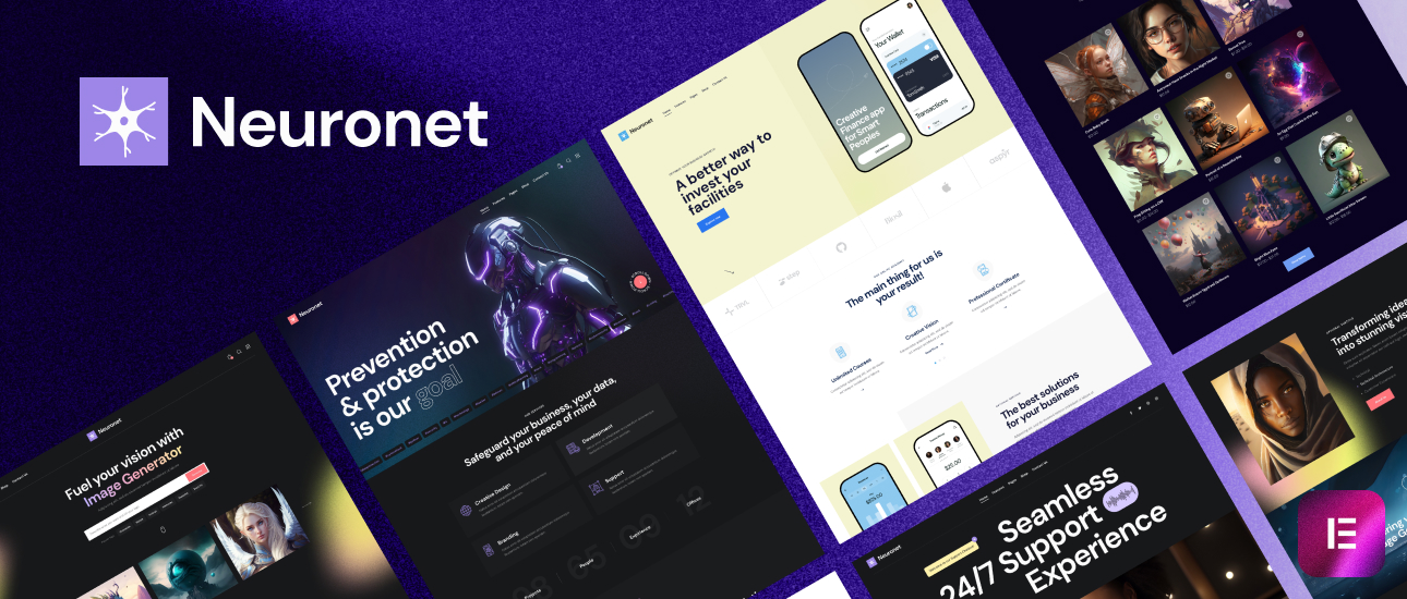 Neuronet – AI Business & Startup WordPress Theme