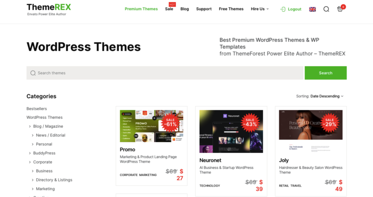 WP themes