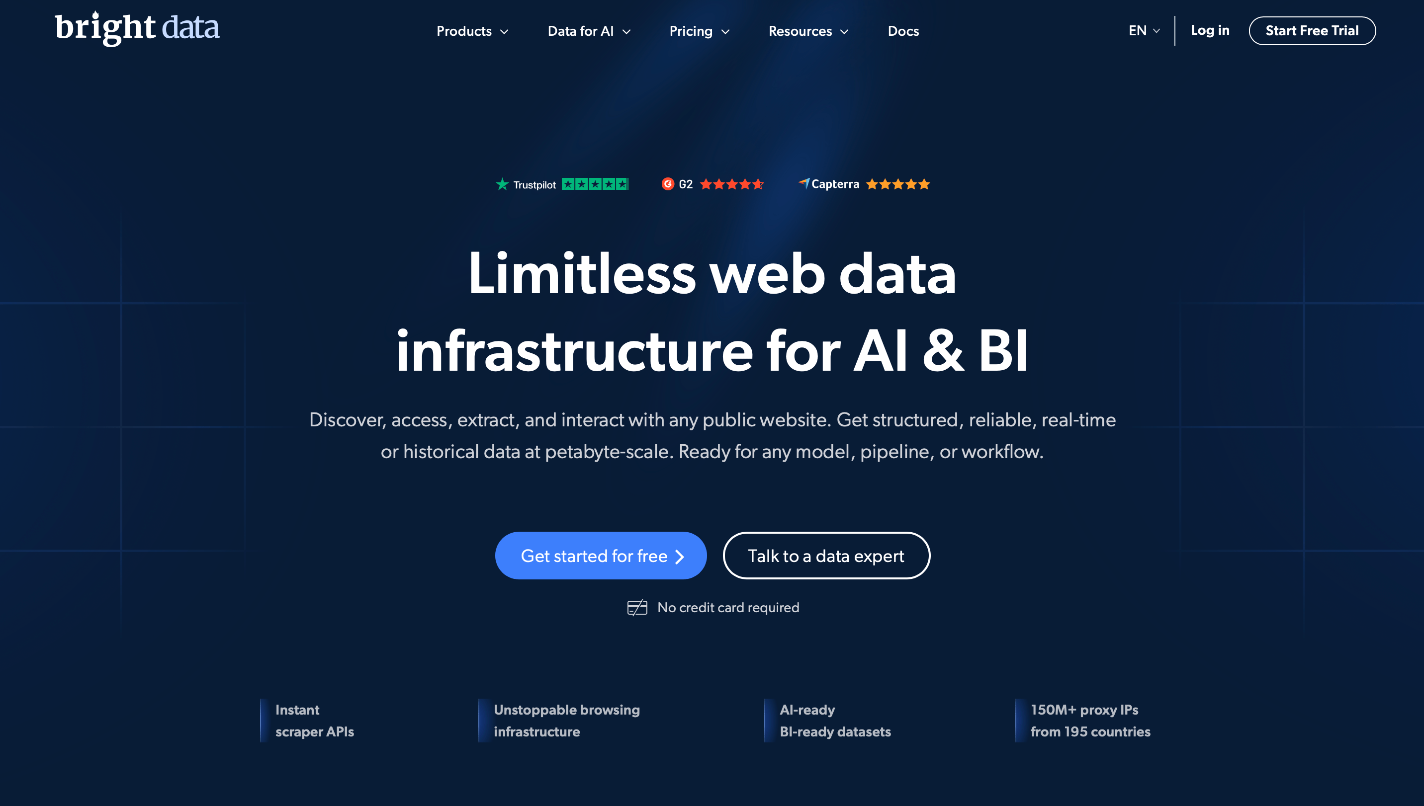 Bright Data – Best for Global Coverage & Control