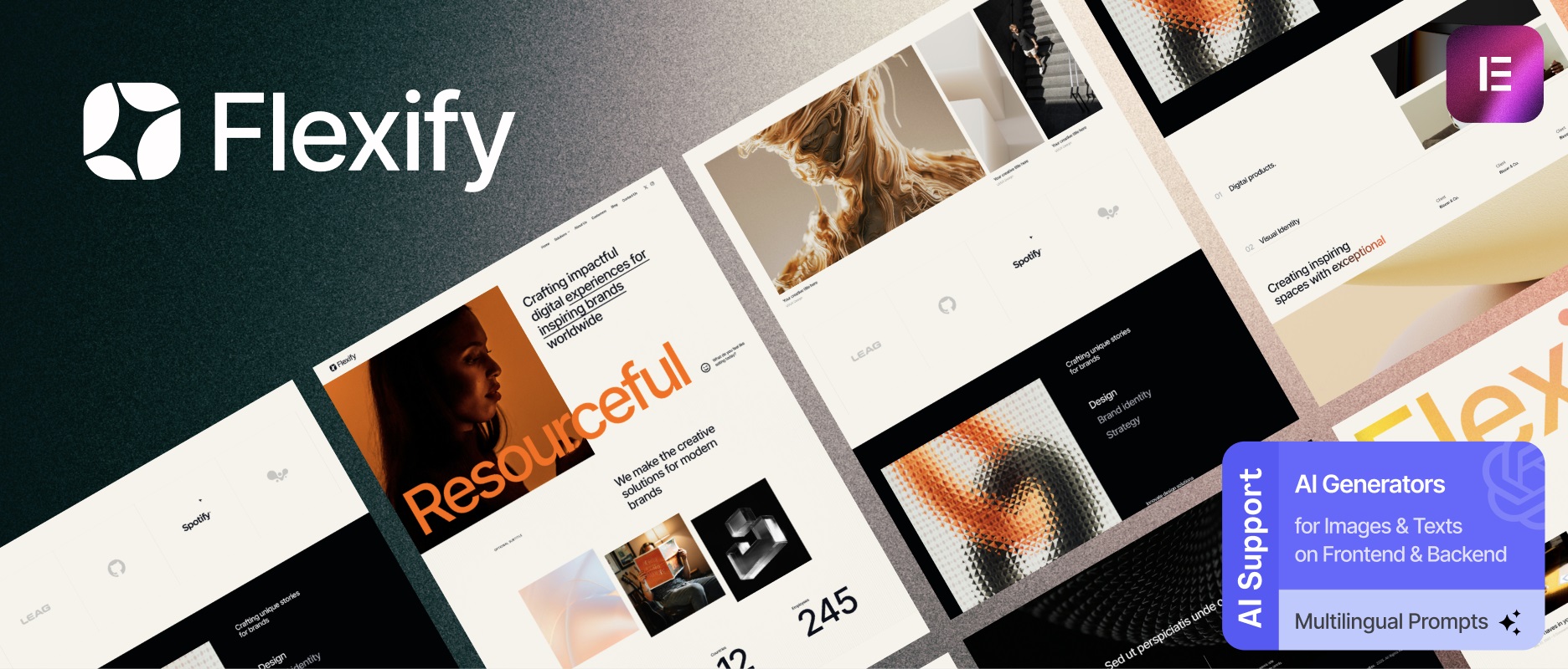 Flexify – 100% Elementor WordPress Theme
