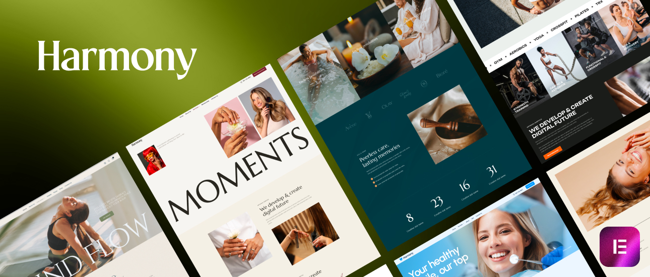 Harmony – Beauty Spa Salon Fitness WordPress Theme