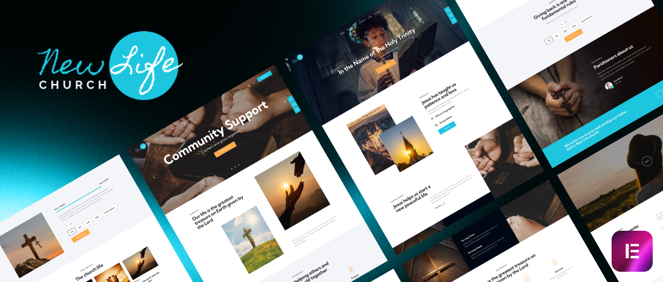 New Life – Church and Religion WordPress Theme