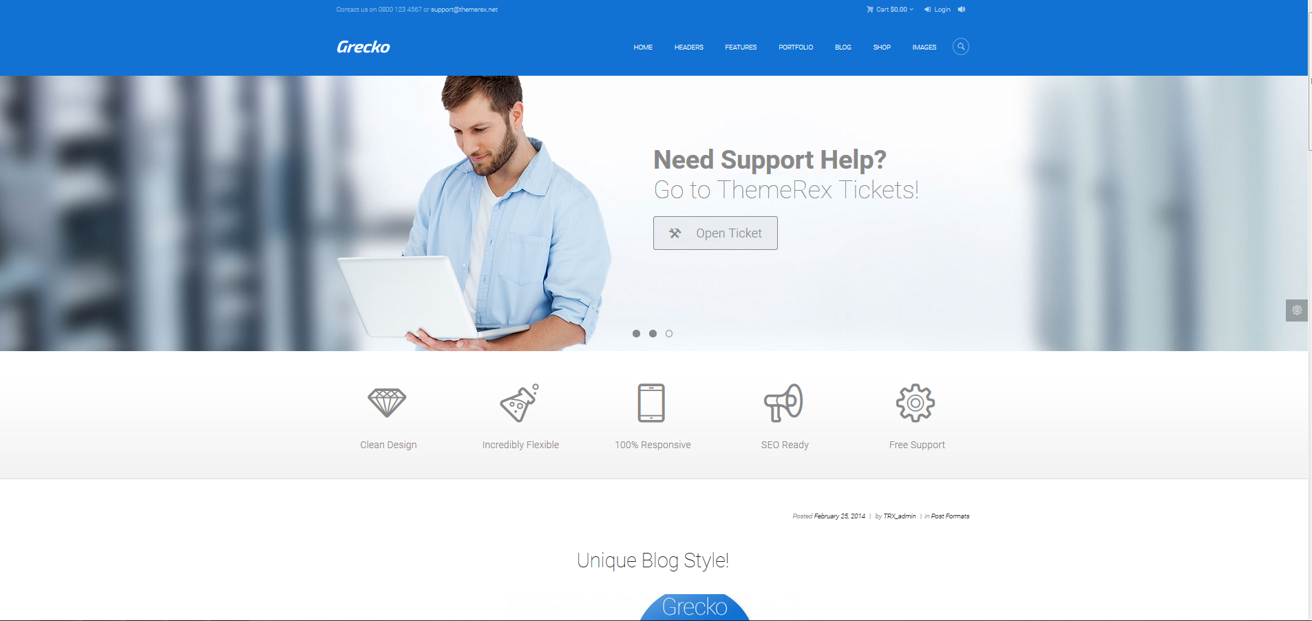 Grecko - Multipurpose WordPress Theme