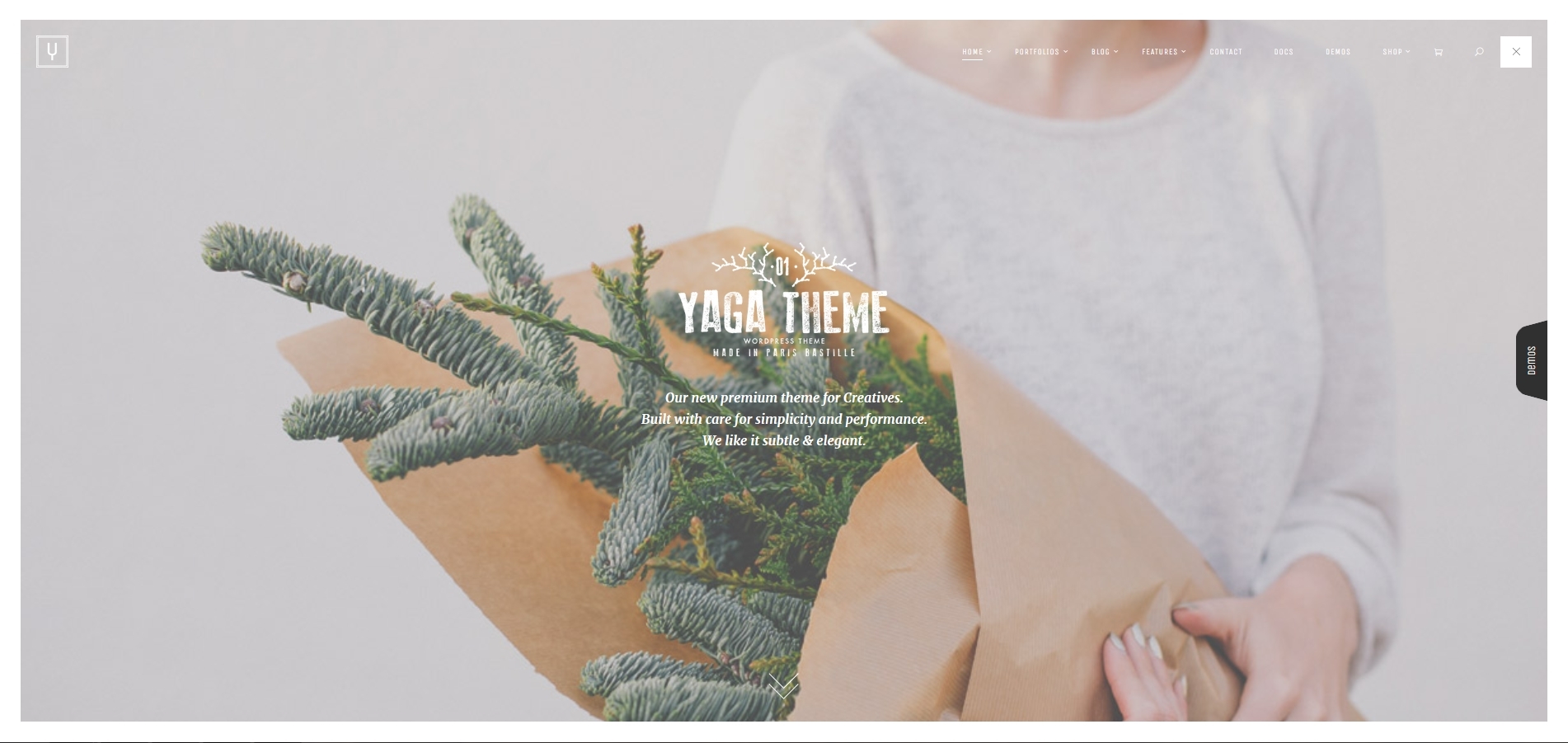 Yaga - Multipurpose WordPress Theme 