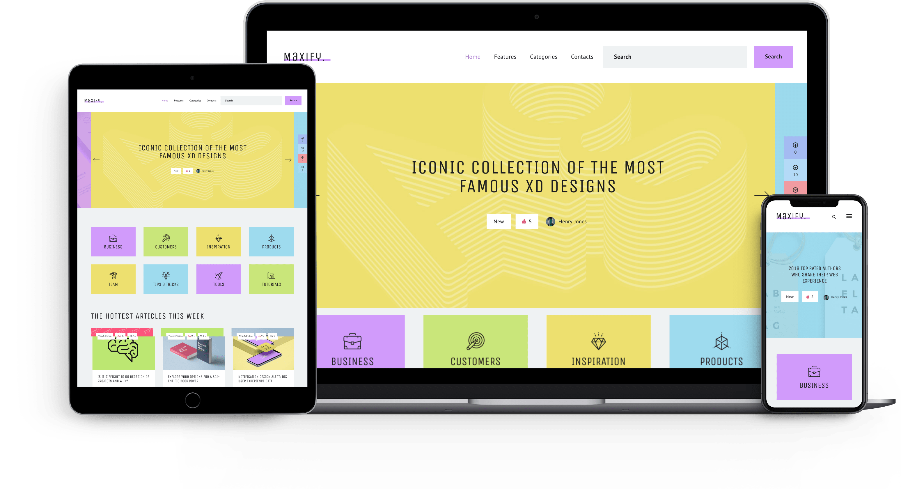 Maxify WordPress Theme for Business Blog